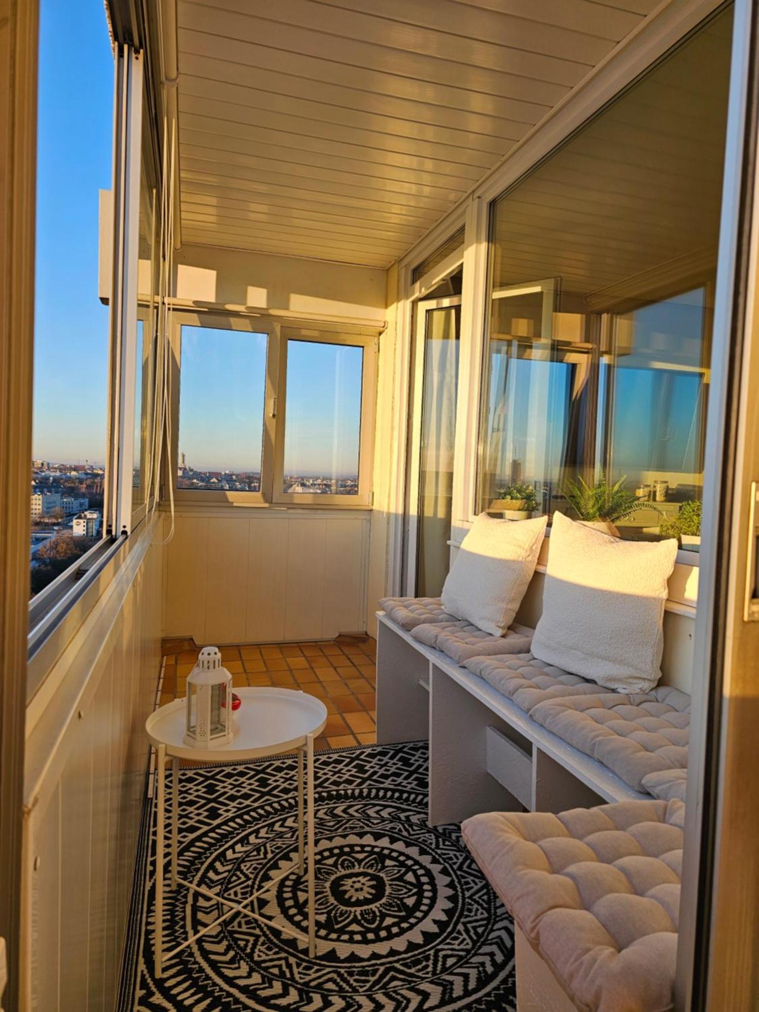 Stylische Sunset-Wohnung Augsburg Buitenkant foto