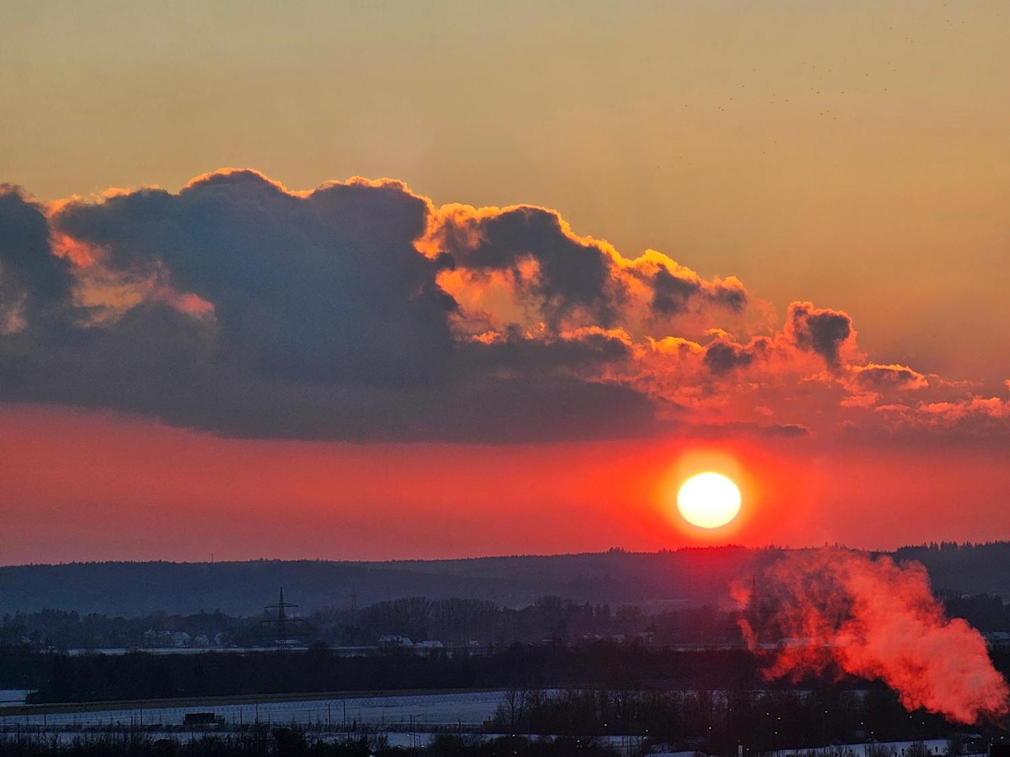 Stylische Sunset-Wohnung Augsburg Buitenkant foto